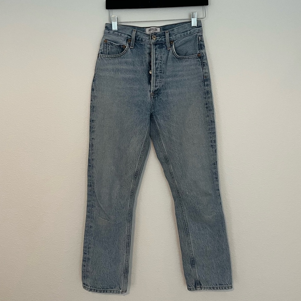 Agolde Riley |  Light Blue Jeans